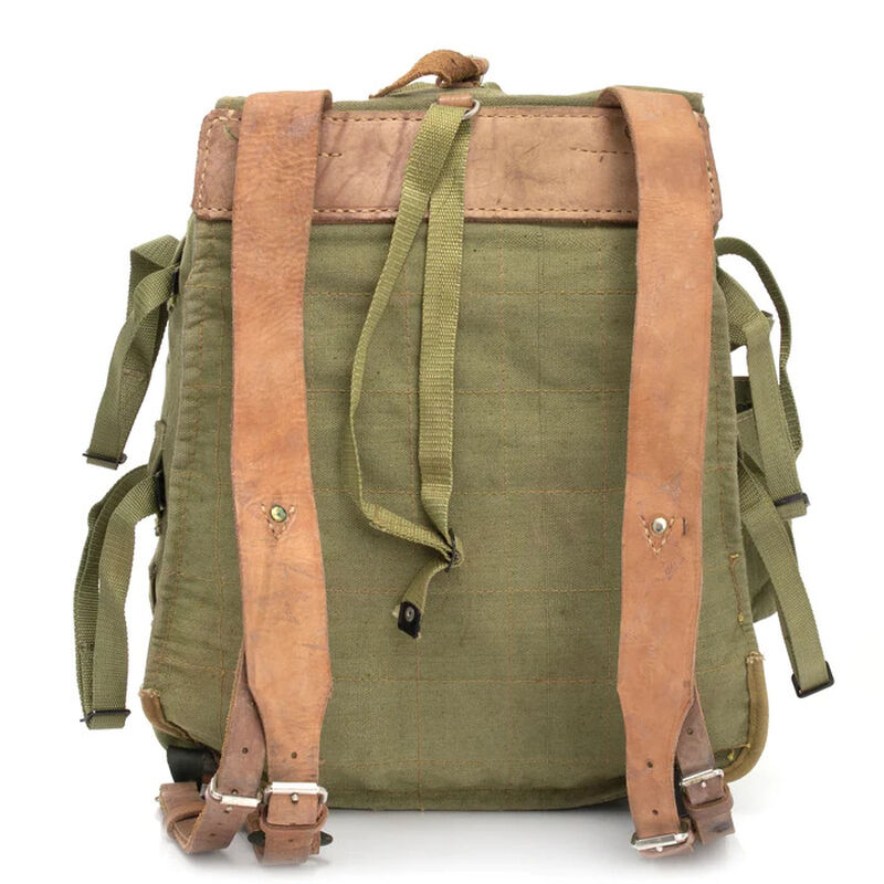 Romanian Military Canvas Backpack with Helmet Straps, , large image number 5